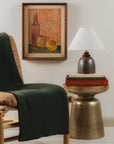 Stacked Table Lamp in Umber