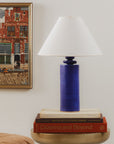 Balance Table Lamp in Cobalt