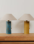 Column Table Lamp in Saffron