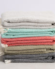 Hand Loomed Cotton Waffle Bath Towel