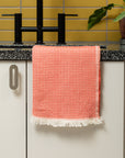 Hand Loomed Cotton Waffle Hand Towel